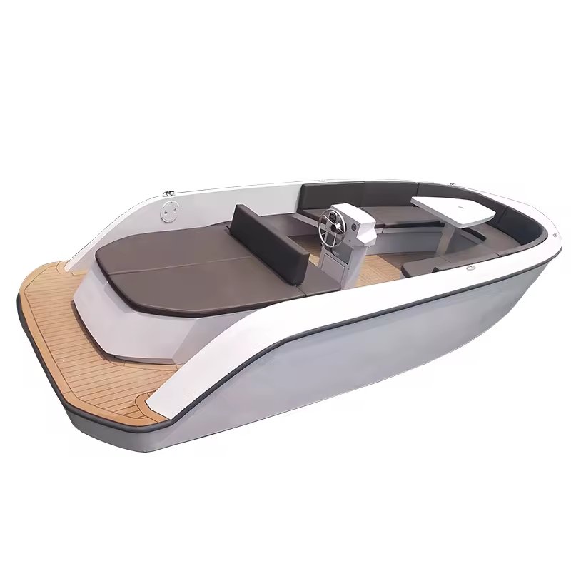 Best Popular 6.5 Meters Aluminum Alloy Fishing Boat/boat for Leisure Powered with Outboard Engine